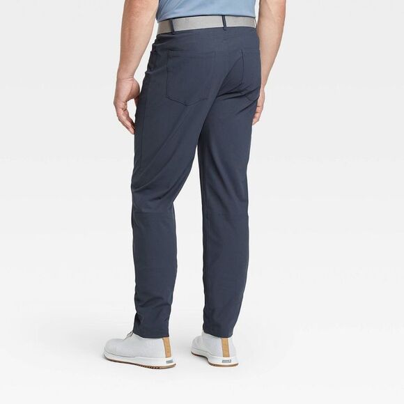All In Motion -  Men's Golf Pants Straight Casual Fit Navy - Picture 2 of 6